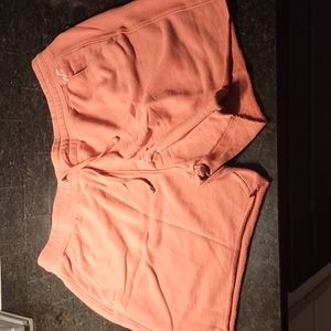 Hollister fleece jogger shorts